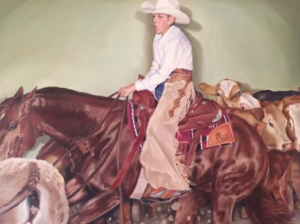 Genie Wollenberg, who taught me the incredible lesson that it's never too late to go for your dreams. At age of 59, she picked up from Bay Area and moved to a 400 acre ranch in Texas fulfilling her lifelong dream of becoming a rancher.